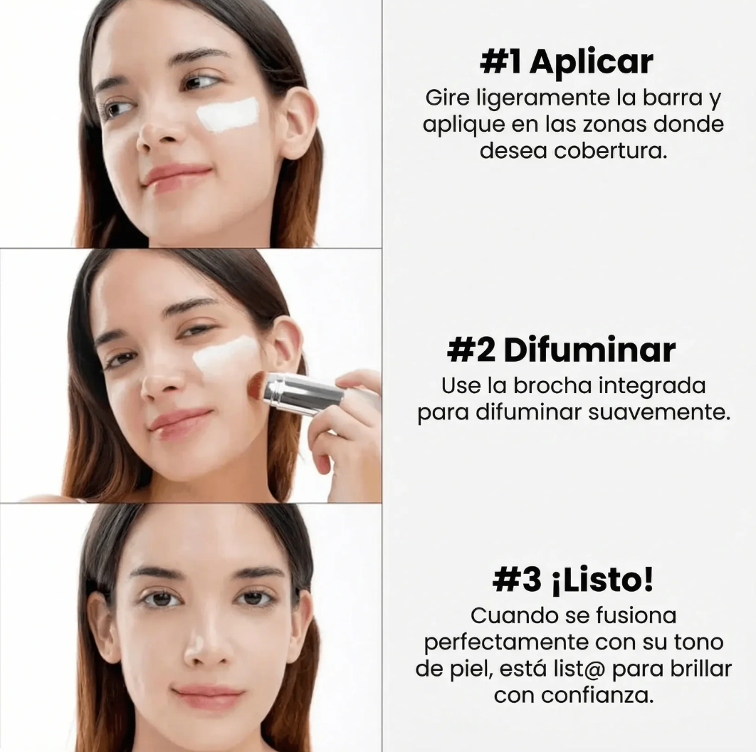 Base Coreana blanca O'cheal: Se adapta a tu piel. La cuida. La embellece.