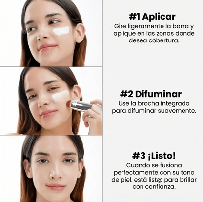 Base Coreana blanca O'cheal: Se adapta a tu piel. La cuida. La embellece.