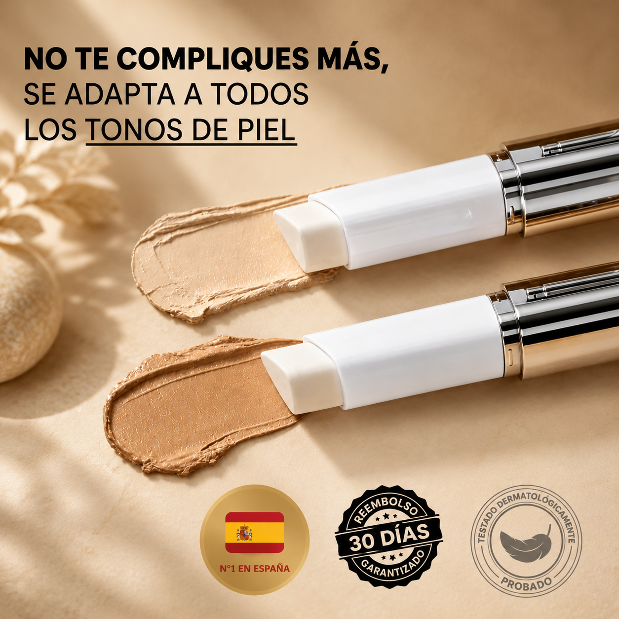 Base Coreana blanca O'cheal: Se adapta a tu piel. La cuida. La embellece.